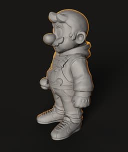 Overalls Hypebeast STL | Street Figure | Gamer Icon Remix 3d model