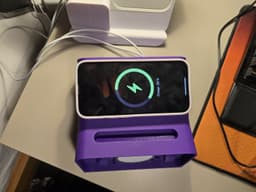 Dual MagSafe iPhone Standby Mode Dock Parametric 3d model
