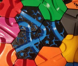 Hextraction - Crumbling Tiles 3d model