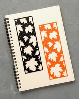 Maple Leaves Bookmarks 3d model