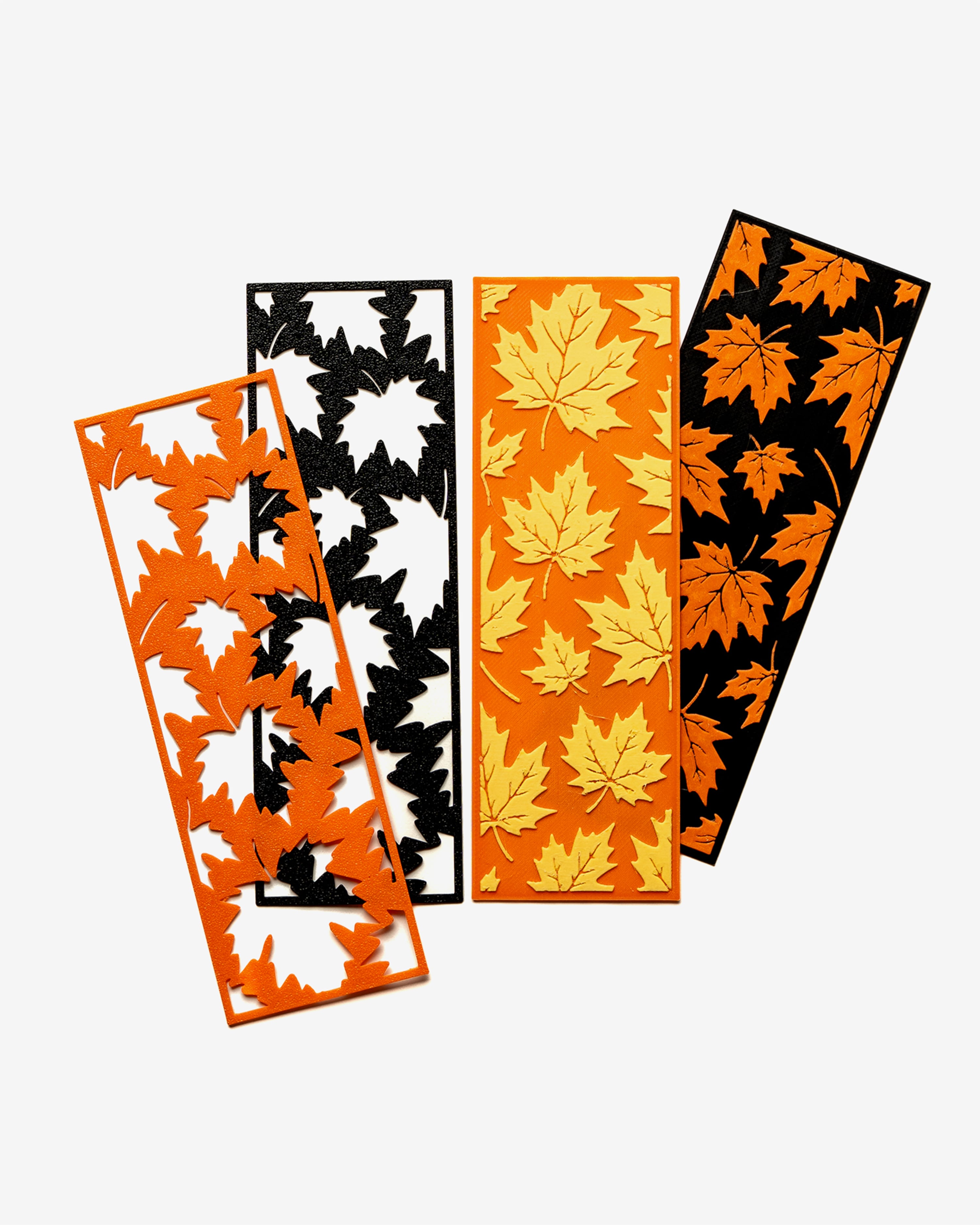 Maple Leaves Bookmarks 3d model