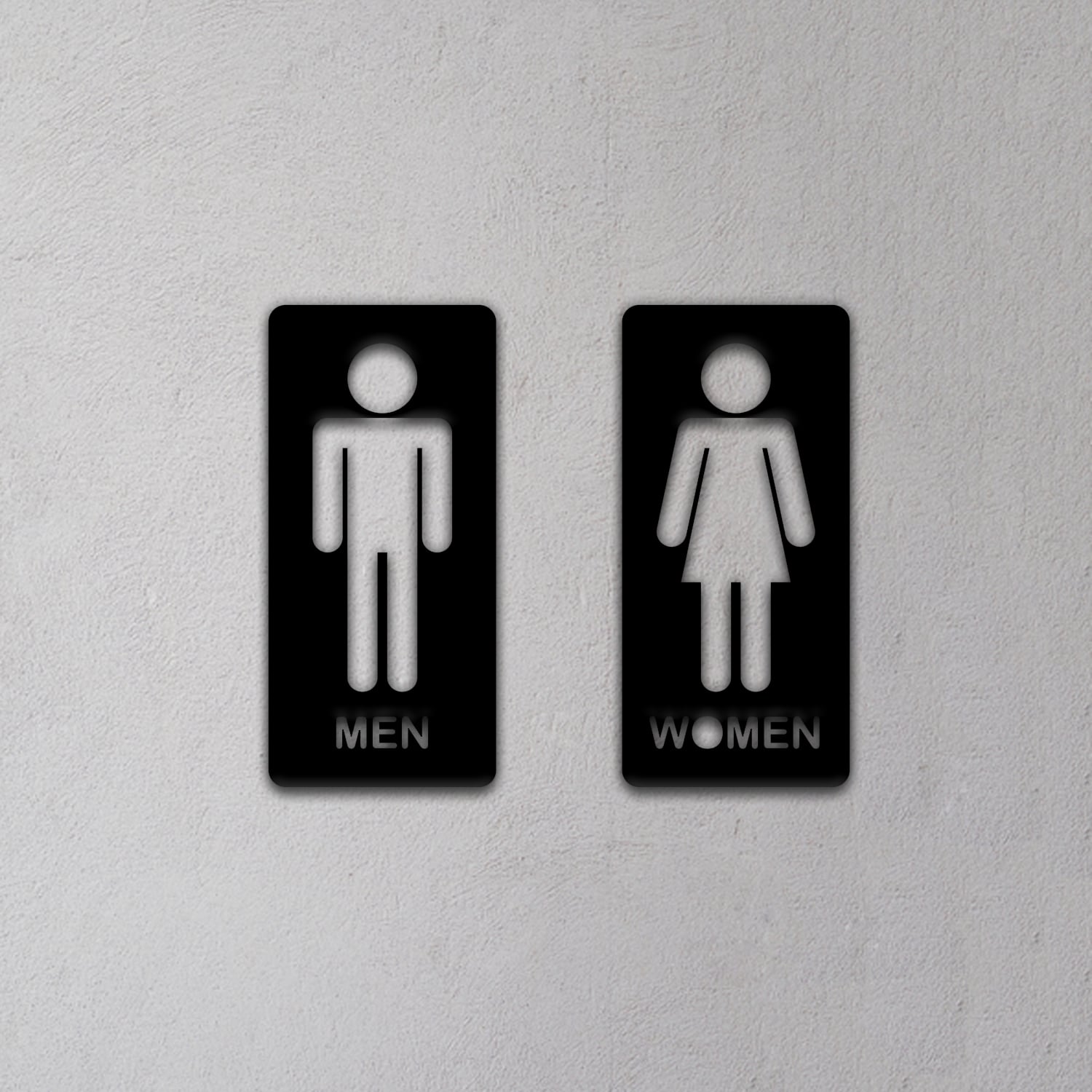 Toilet Sign 3d model