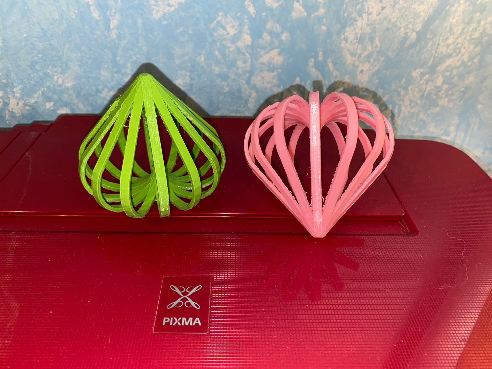 Heart Ball Decoration 3d model