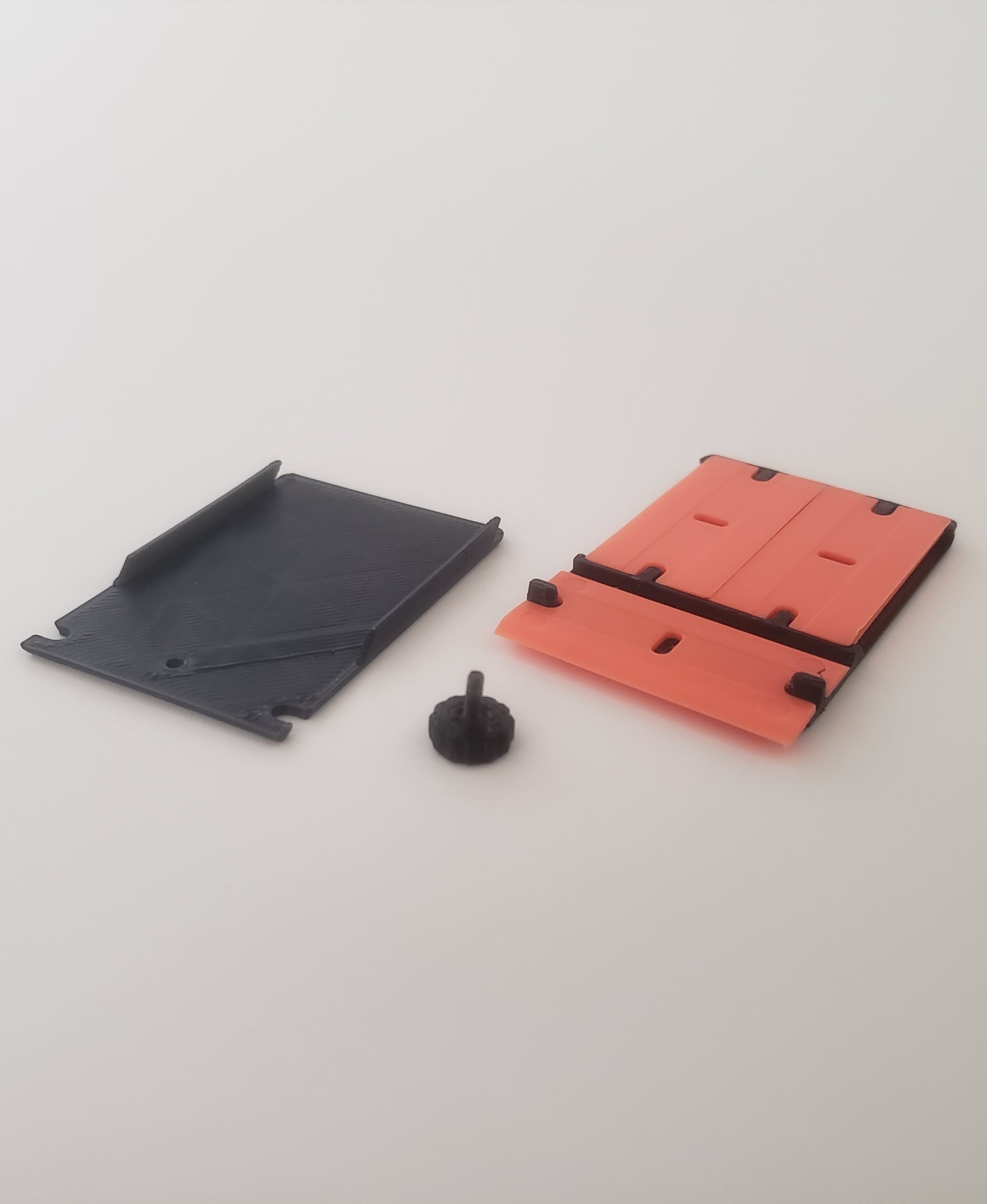Razor Bed Scraper With Storage 3d model