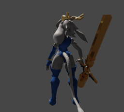 Anthropomorphic Fantasy Warrior v2.0 3d model