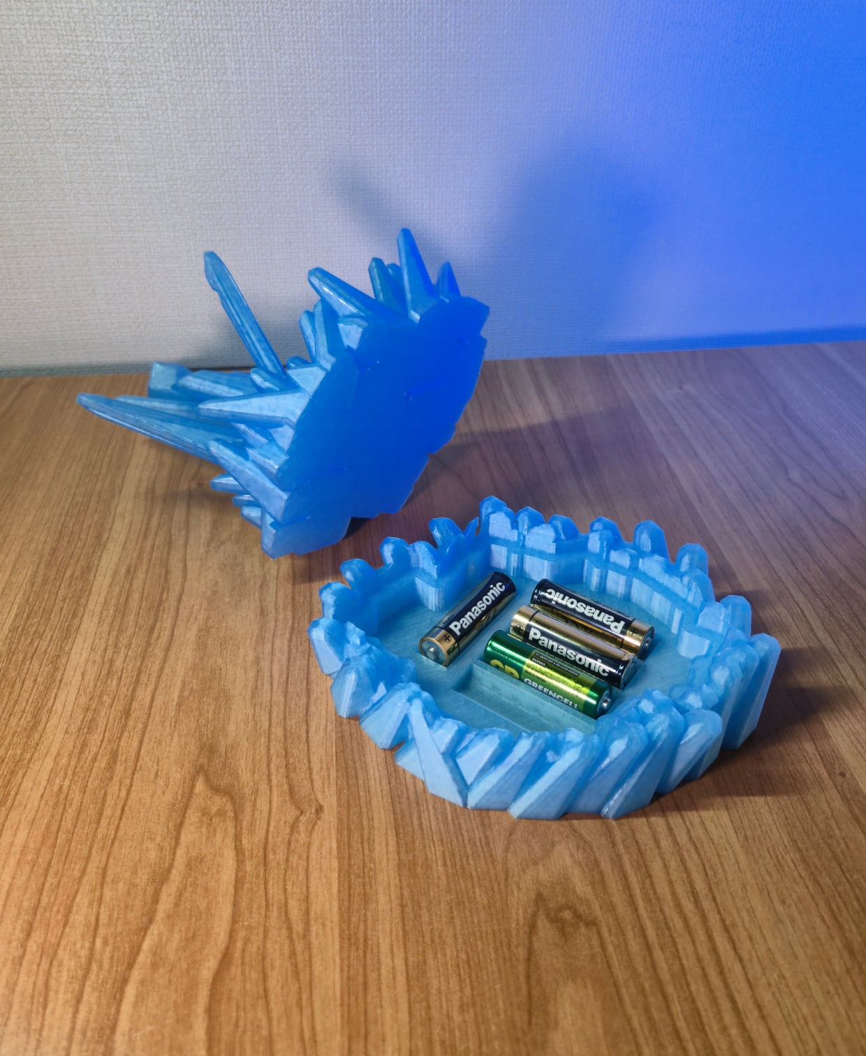 Crystal Throne Controller Stand with Hidden Storage 3d model