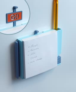 Fridge / Kitchen notepad 3d model