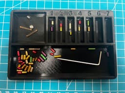 Lock Pin Organizer Assortment Sorter Selector - Practice Lock - Covert Instruments - Multipick 3d model