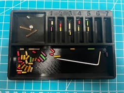 Lock Pin Organizer Assortment Sorter Selector - Practice Lock - Covert Instruments - Multipick 3d model