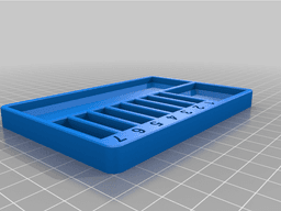 Lock Pin Organizer Assortment Sorter Selector - Practice Lock - Covert Instruments - Multipick 3d model