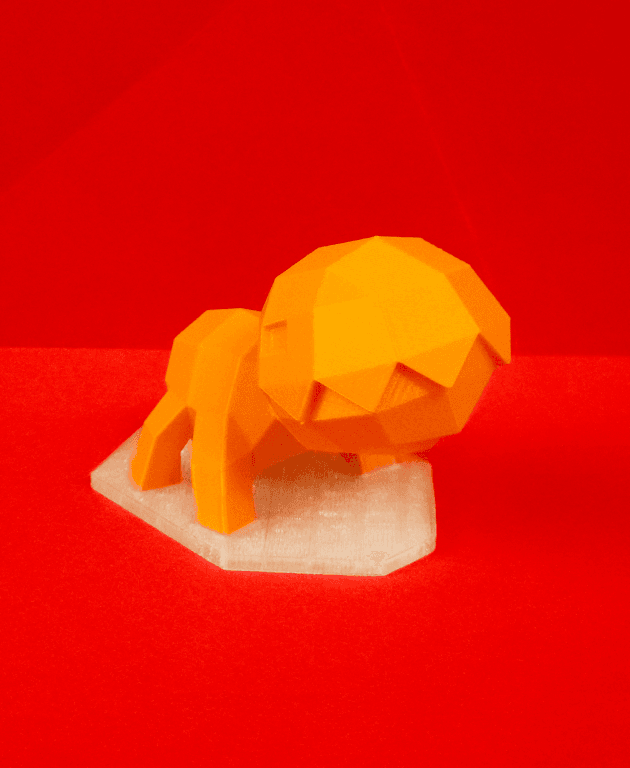Trapinch Low Poly Pokemon 3d model