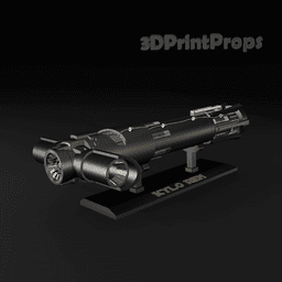 Kylo Ren's Lightsaber from Star Wars 3d model