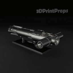 Kylo Ren's Lightsaber from Star Wars 3d model