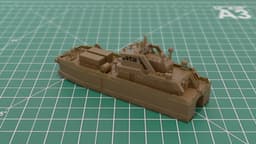 Crew Transfer Catamaran 3D Print STL 3MF Model File 3d model