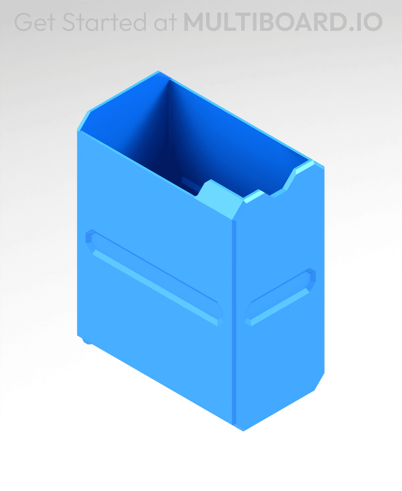 1x2x1.5 LU - MultiBin Simple Drawer 3d model