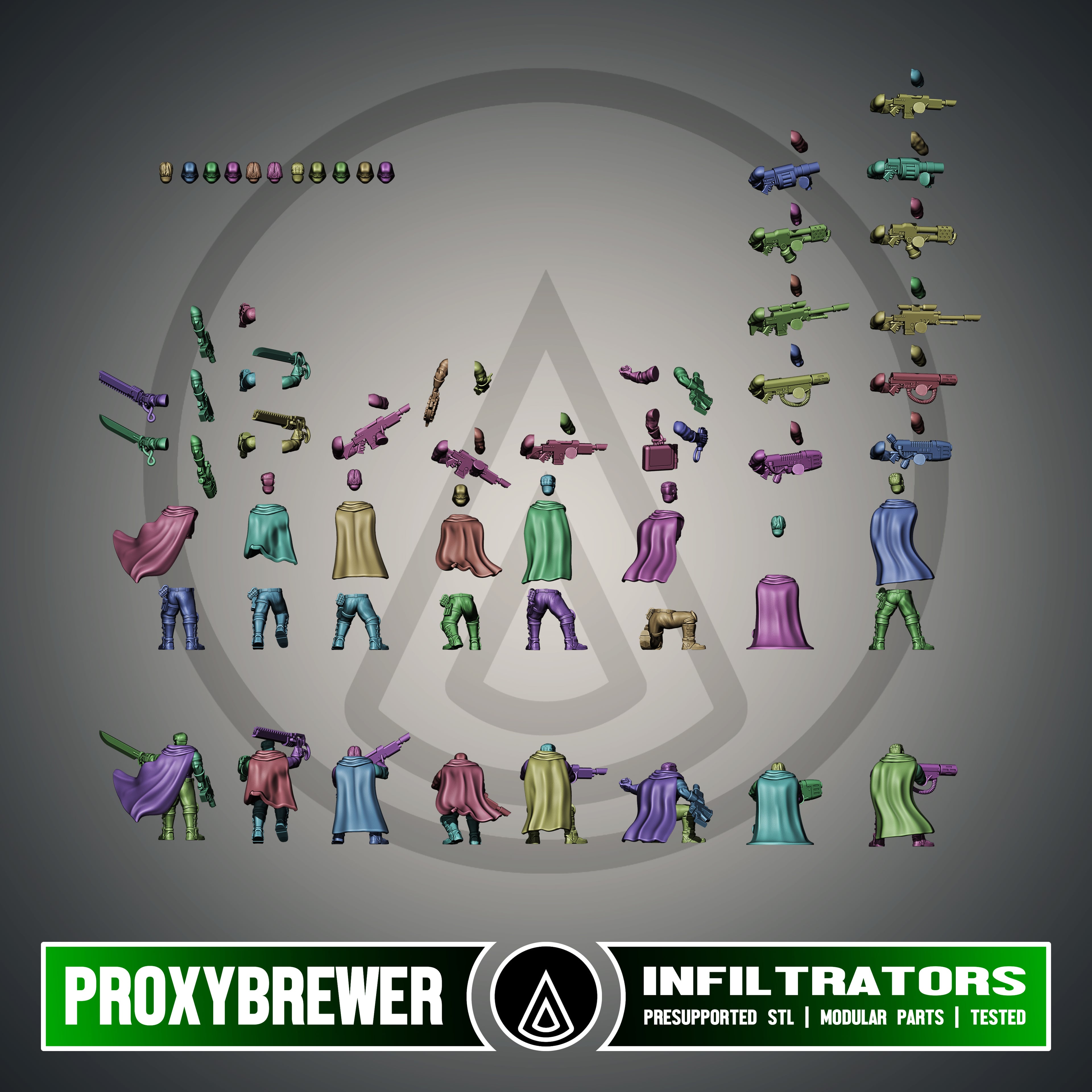 Infiltrators 3d model
