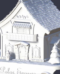 Letter To Santa Mailbox 3d model