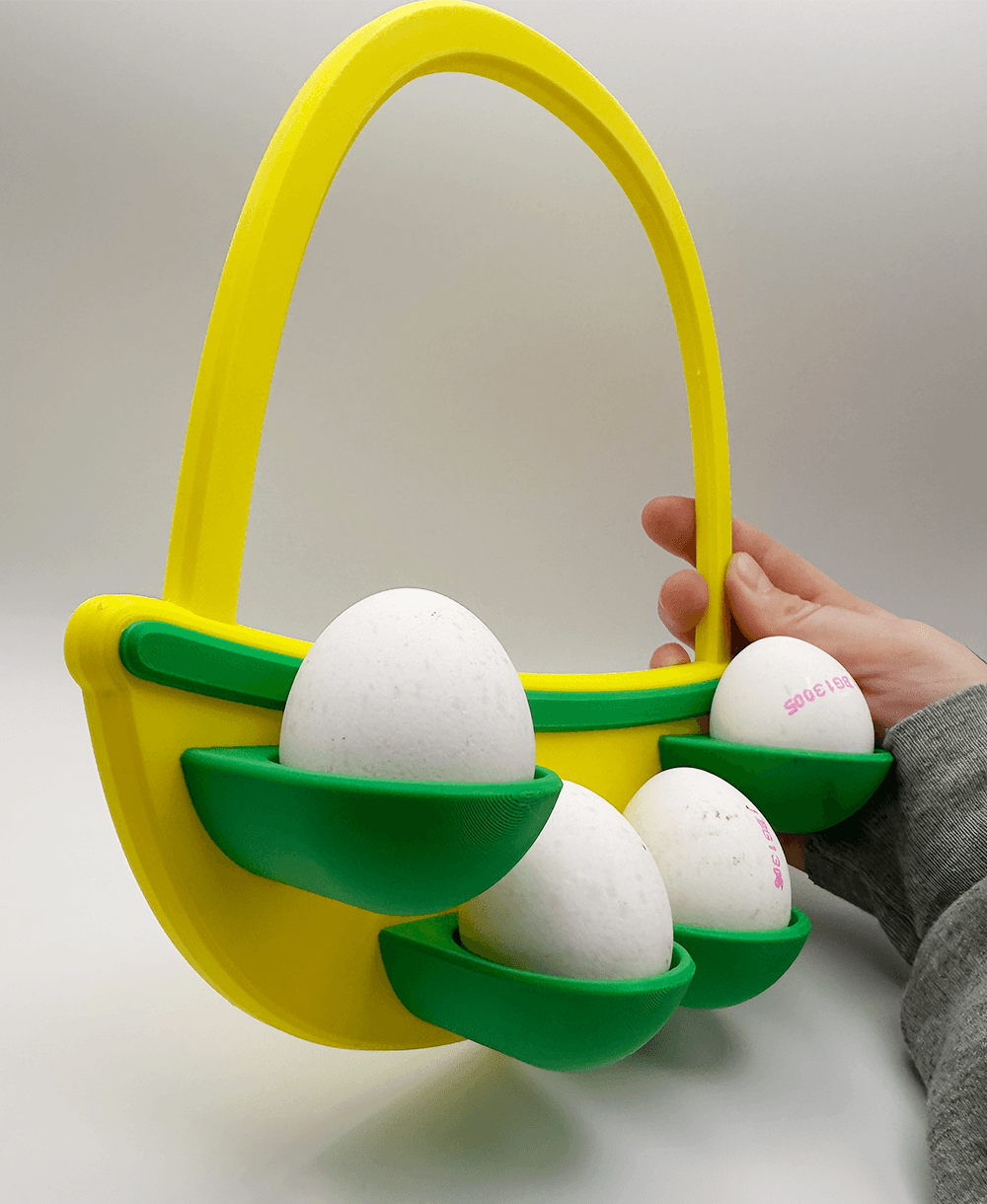 Easter Basket Wall Shelf 3d model