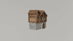 3D Printable Barn 3d model