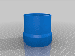 Shop Vac Hose to Hose Bearing Adapter 3d model