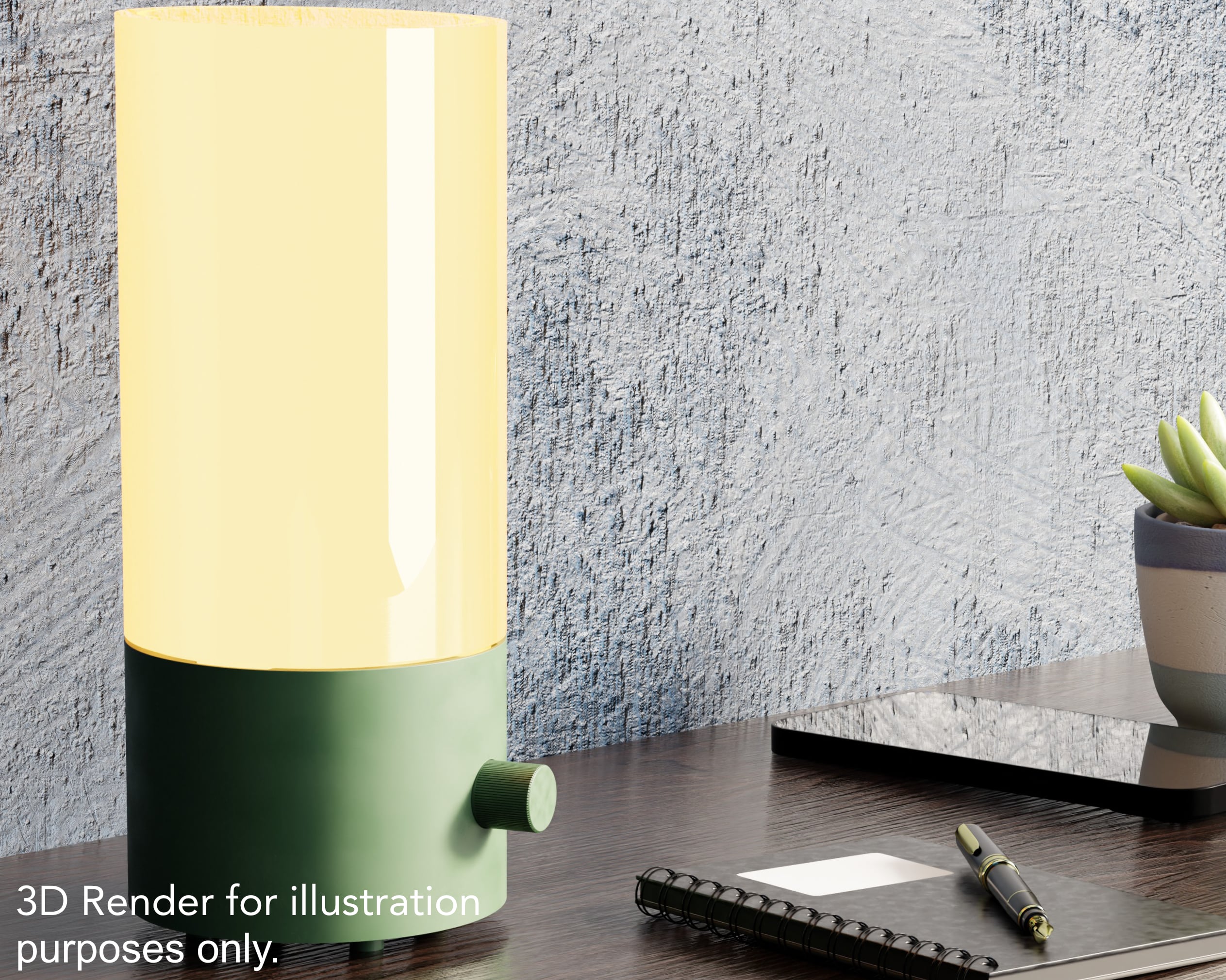 CL-1 Opal Table Lamp 3d model