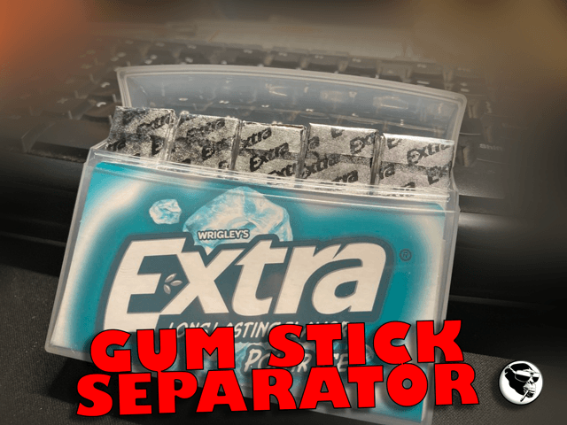 Extra Gum Bulk Pack Stick Separator 3d model