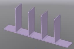 Extra Gum Bulk Pack Stick Separator 3d model