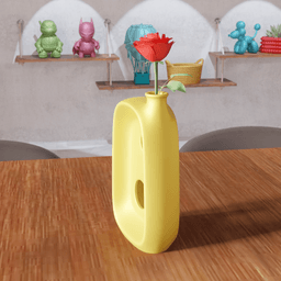 Geometric Abstract Vase 3d model