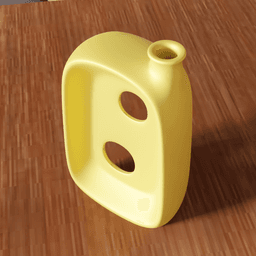 Geometric Abstract Vase 3d model