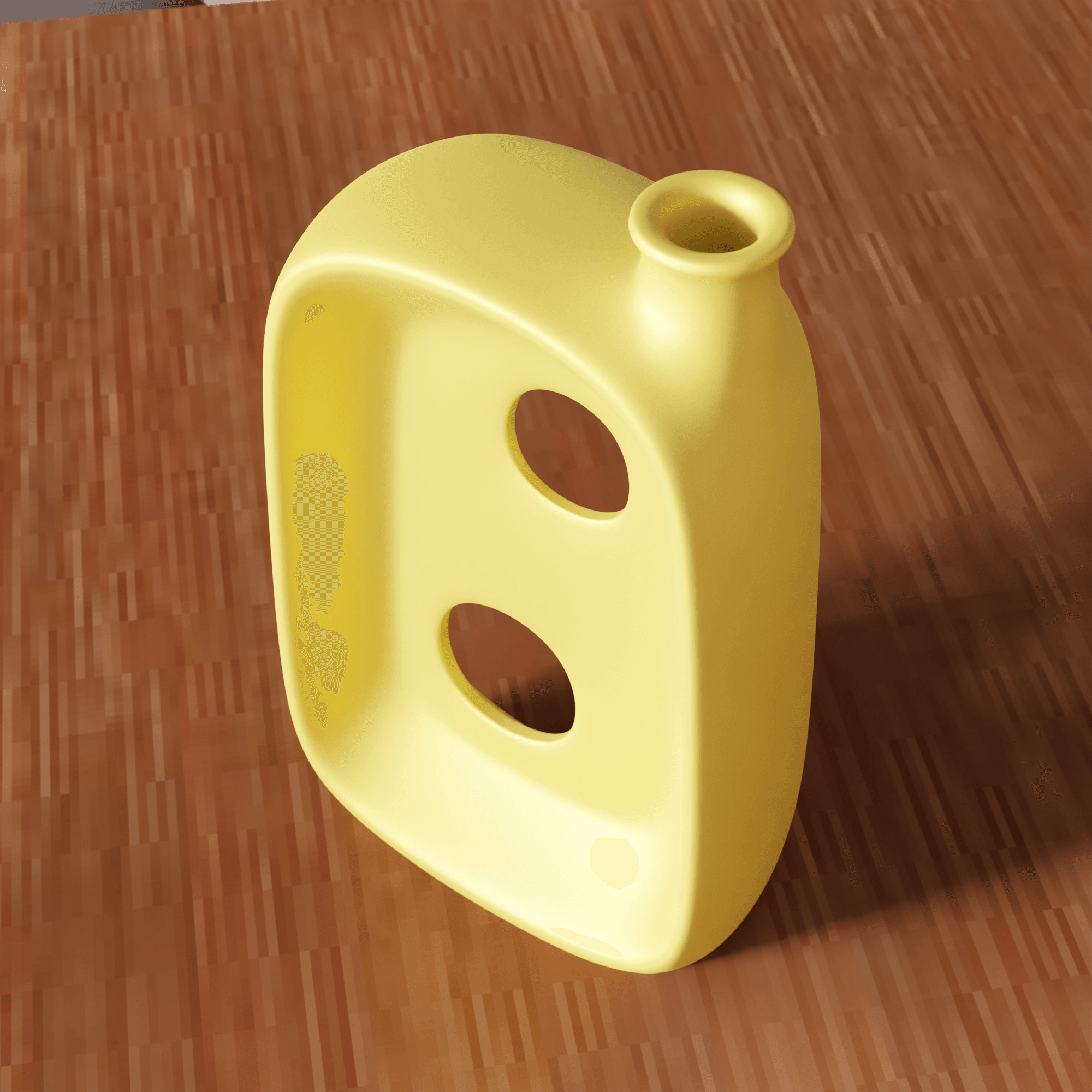 Geometric Abstract Vase 3d model