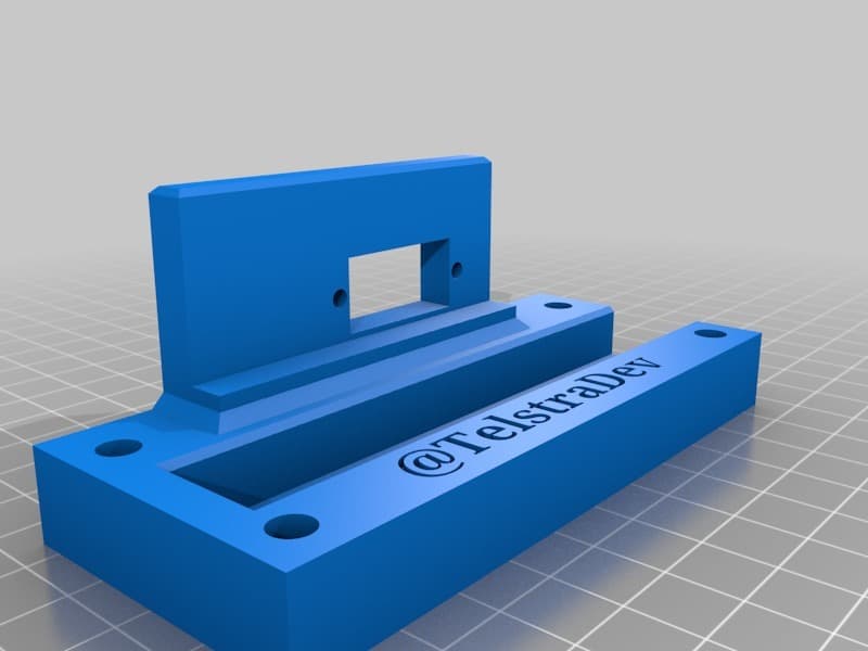 Motorised Door Lock - Mico Servo 3d model
