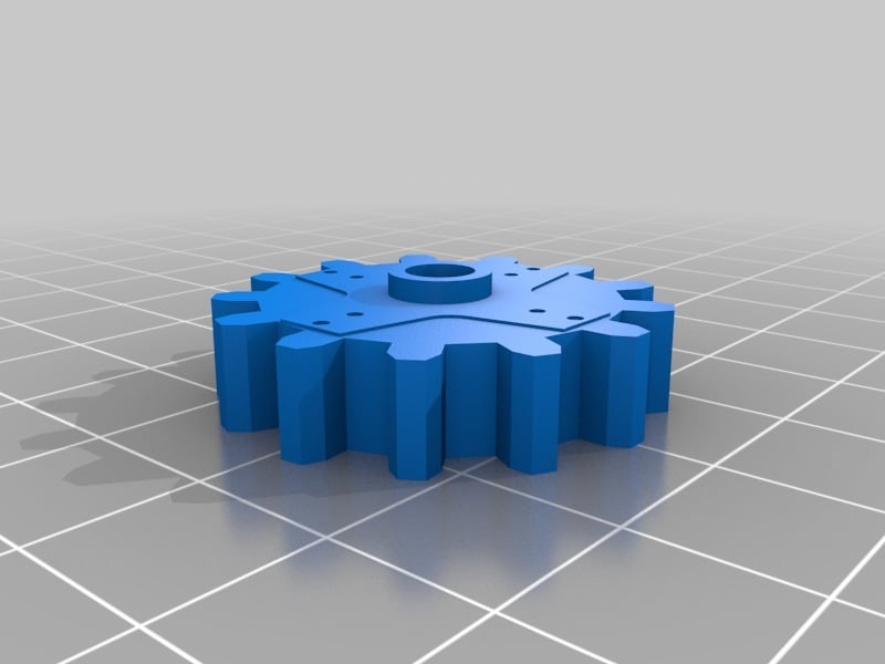 Motorised Door Lock - Mico Servo 3d model