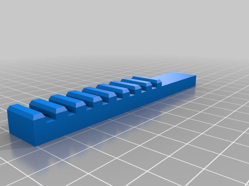 Motorised Door Lock - Mico Servo 3d model