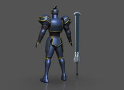 Momonga Overlord 3d model