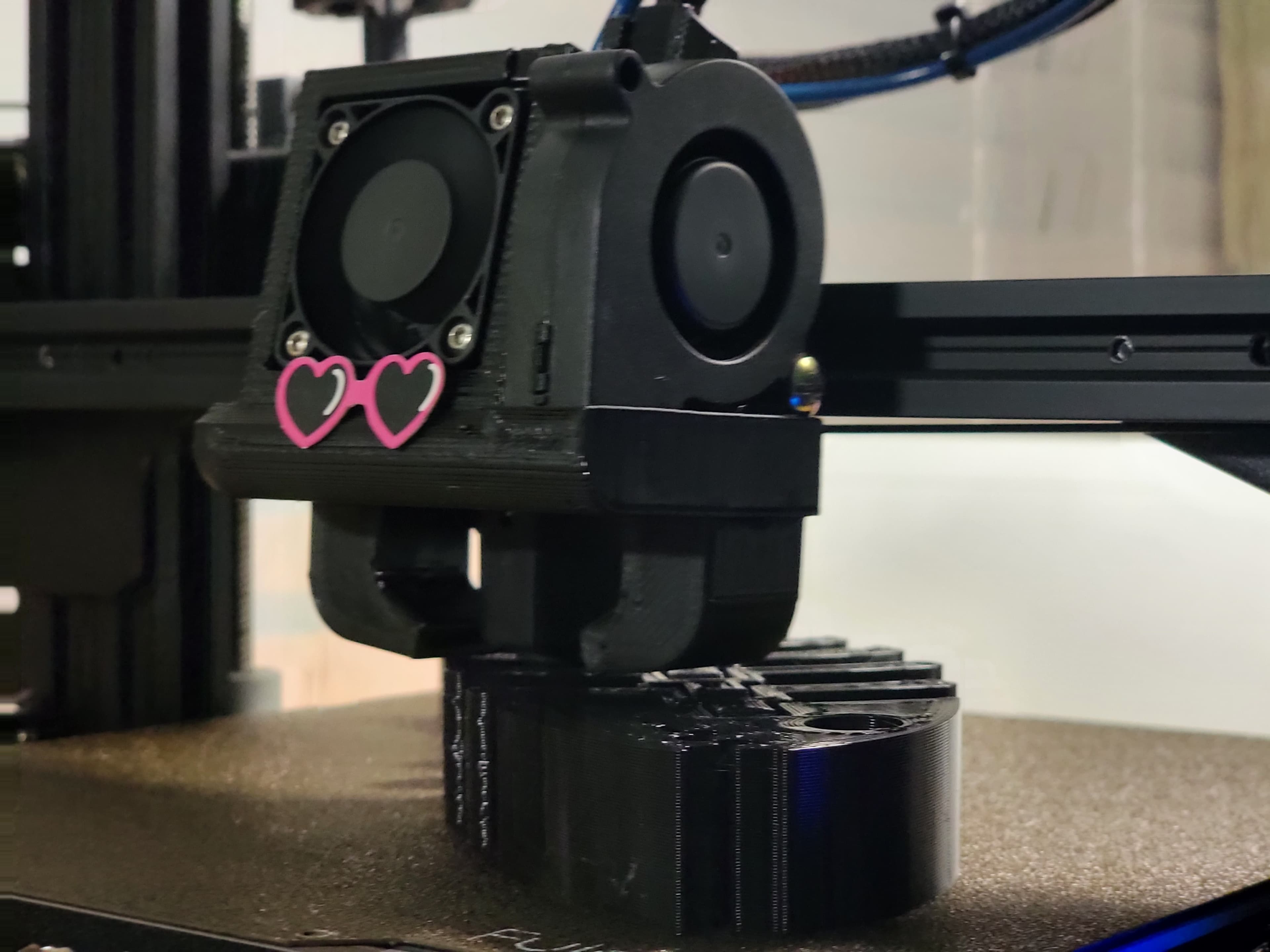 Long Satsana Single 5015 Ender 3(Volcano block Mod) 3d model