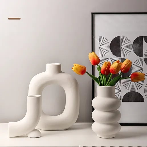 Geometric vases 3d model