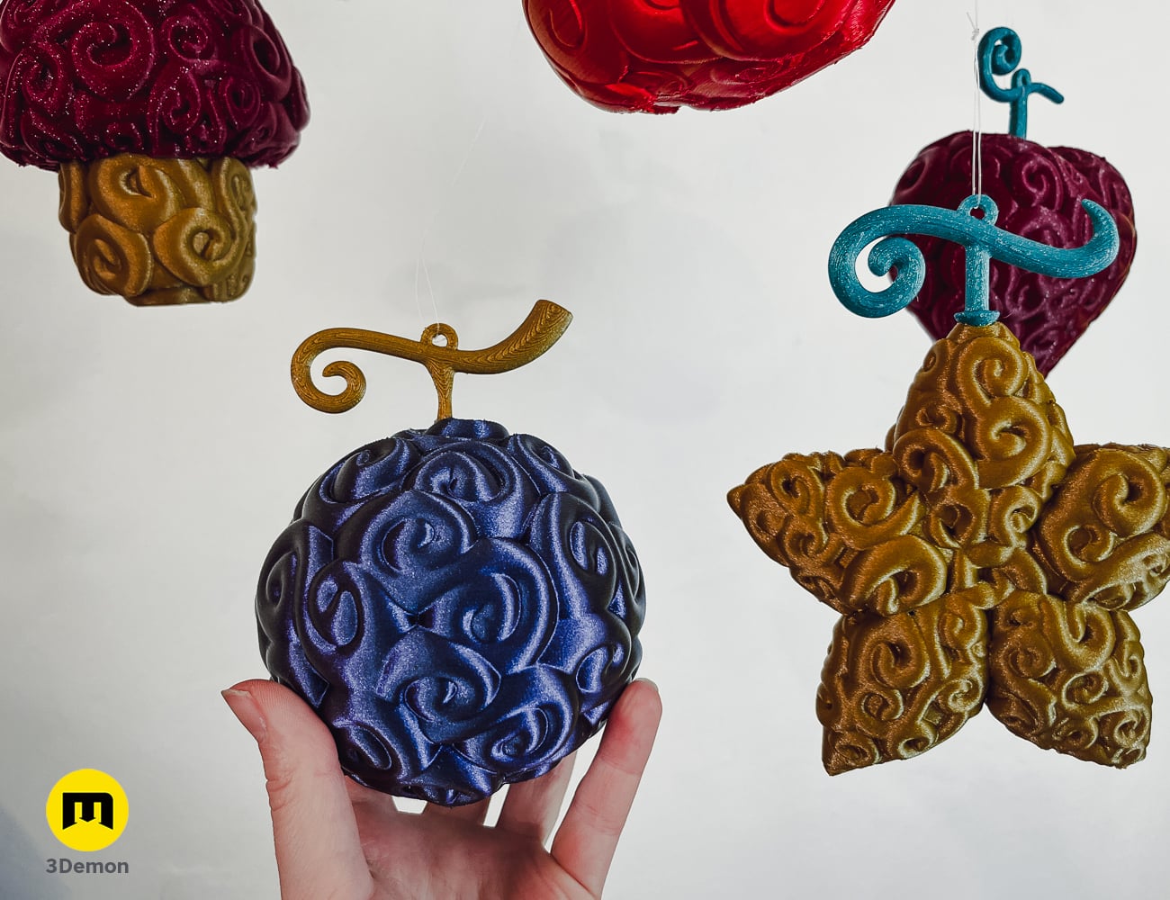 Devil Fruit Decorations - One Piece 3d model