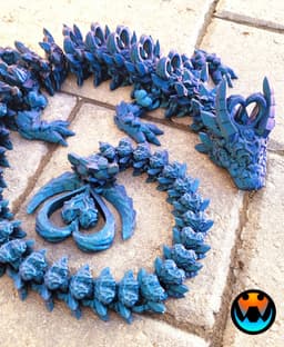 Dark Heart Dragon 3d model