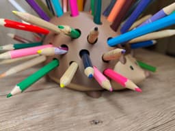 Pencil Hedgehog 3d model