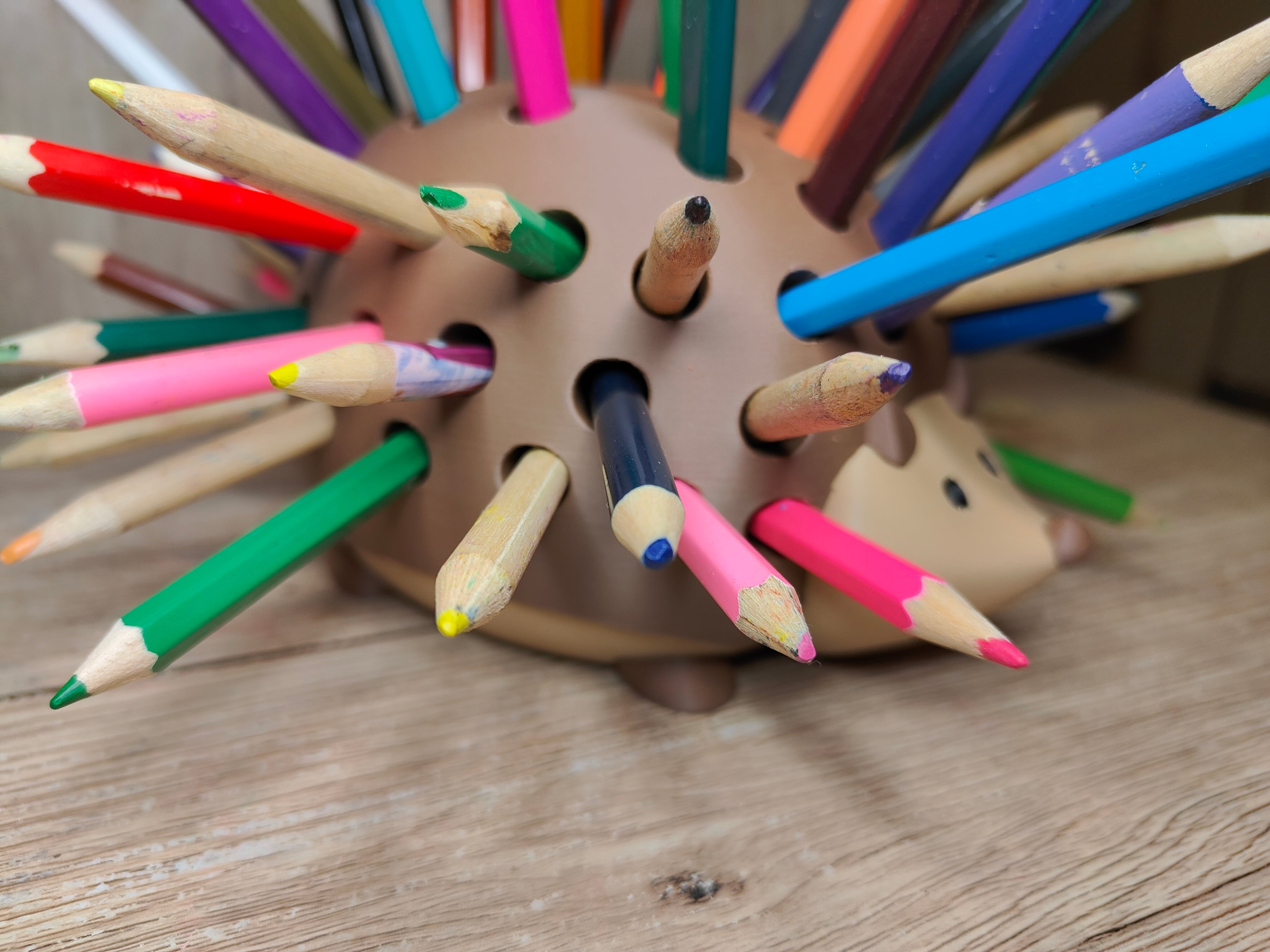 Pencil Hedgehog 3d model
