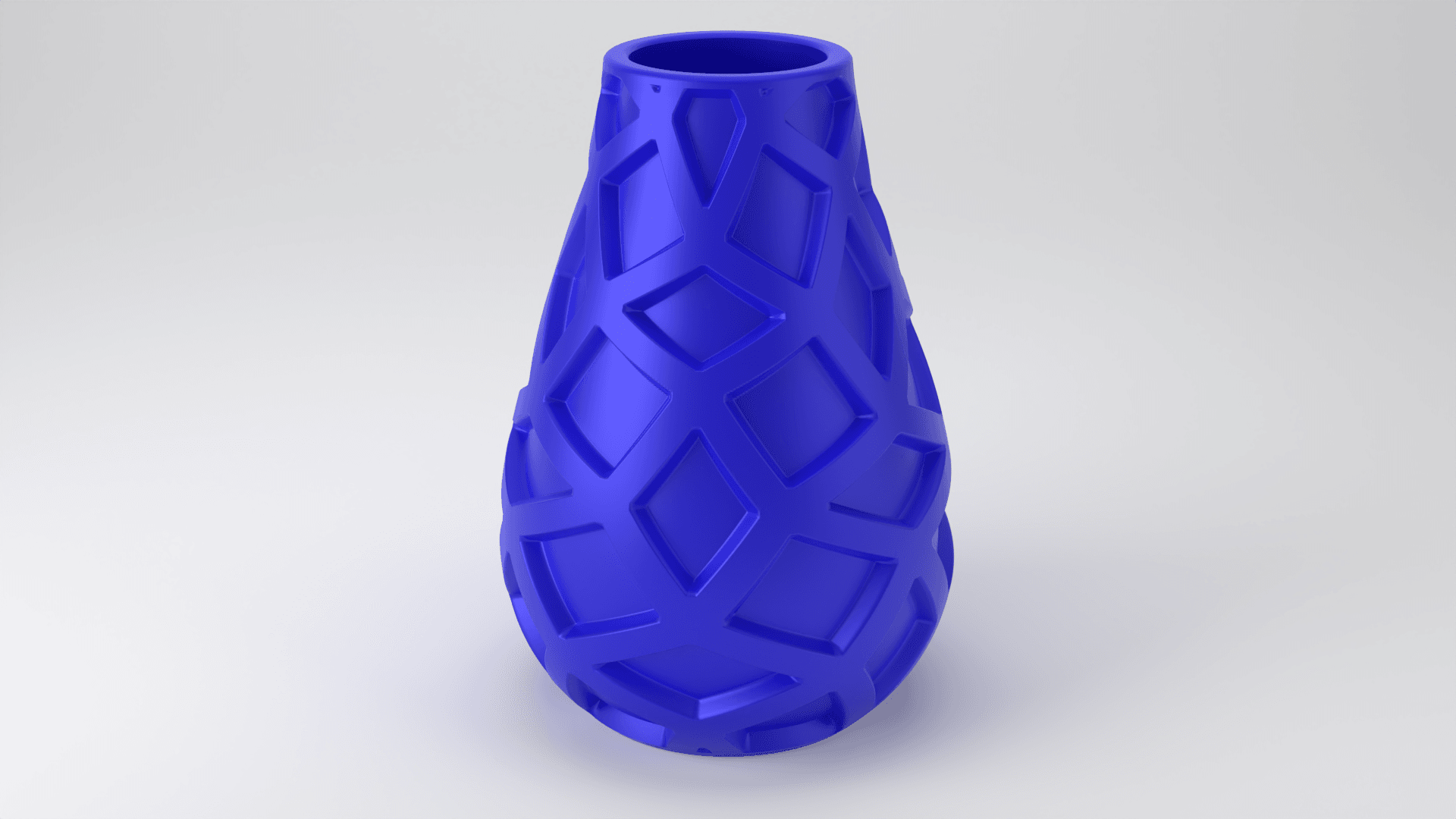 Abstract Pattern Vase 3d model