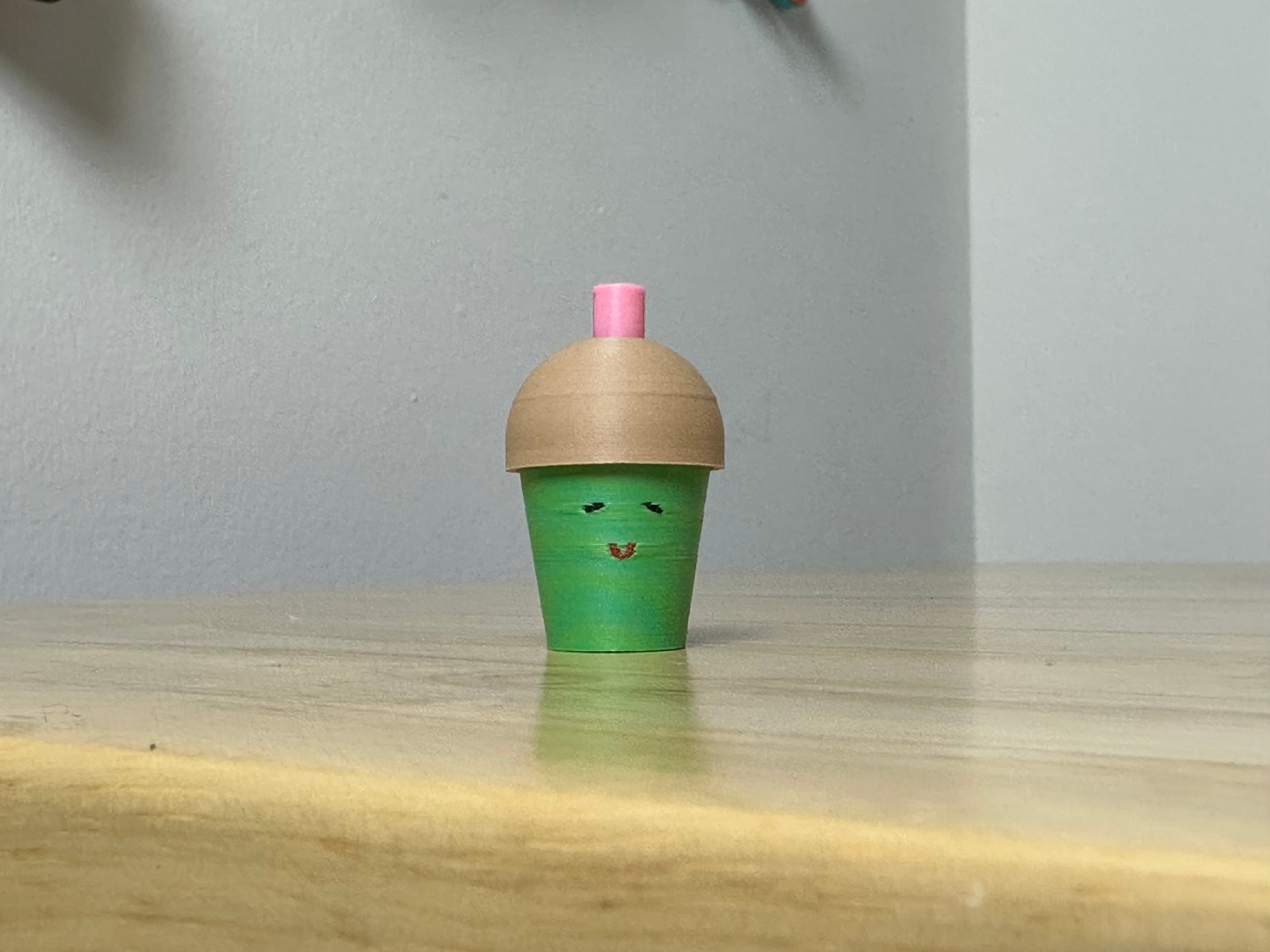 Boba Buddy Bubble Tea Fidget Toy 3d model