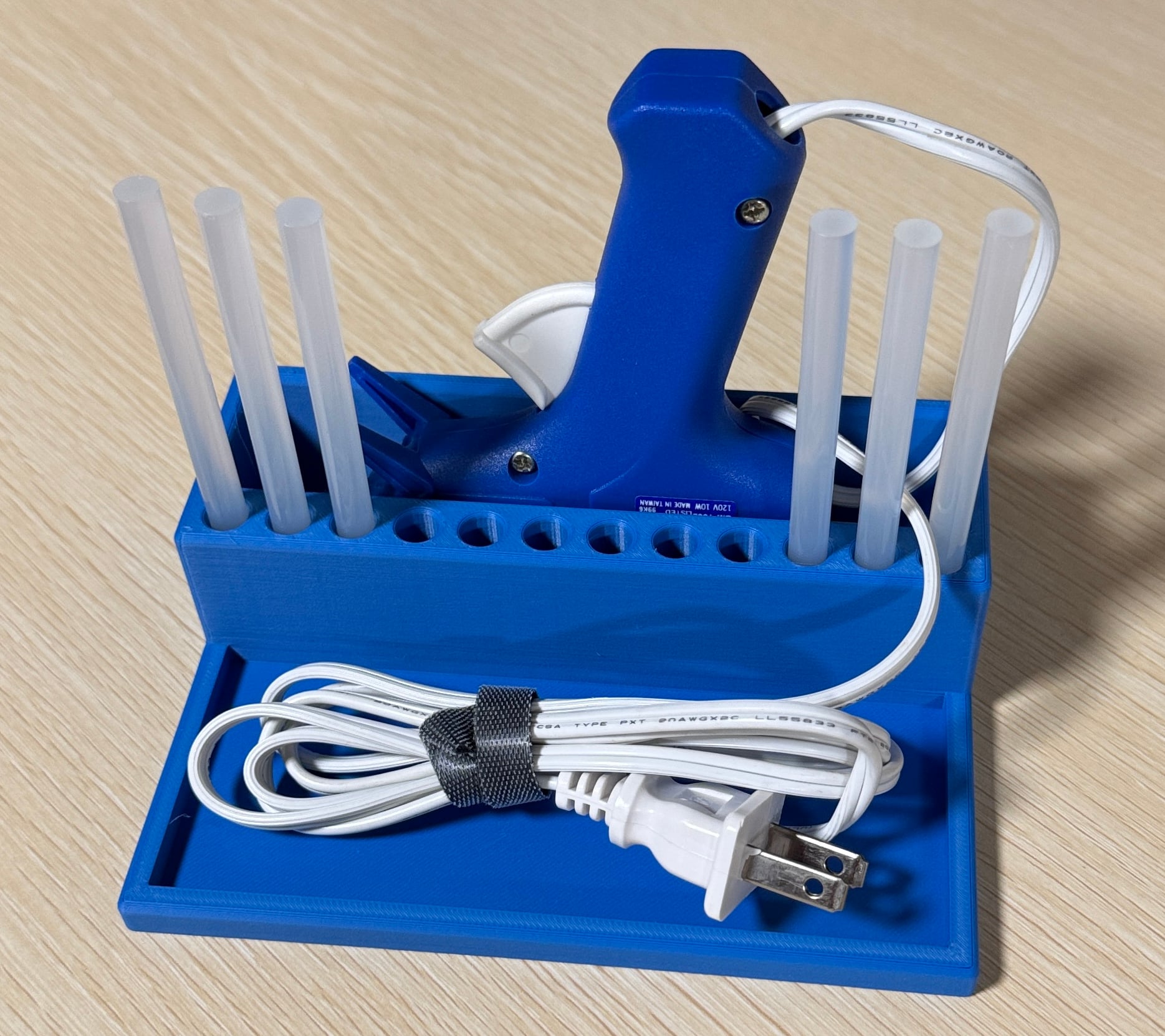 small-glue-gun-holder.stl 3d model