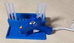 small-glue-gun-holder.stl 3d model