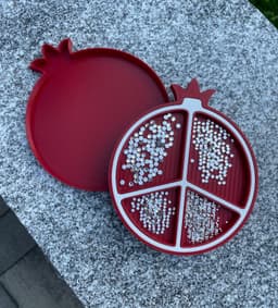Pomegranate Rhinestone Tray 3d model
