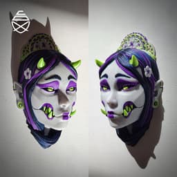 Kuchisake Wall Mask 3d model