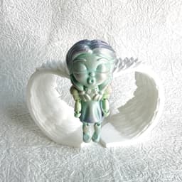 Angel of Love Girl 3d model