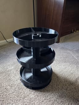 Modular Spinning Display Tower - Rotating Stand 3d model