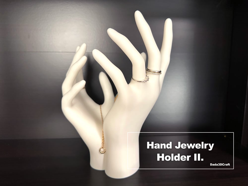 Hand Jewelry Holder II 3d model