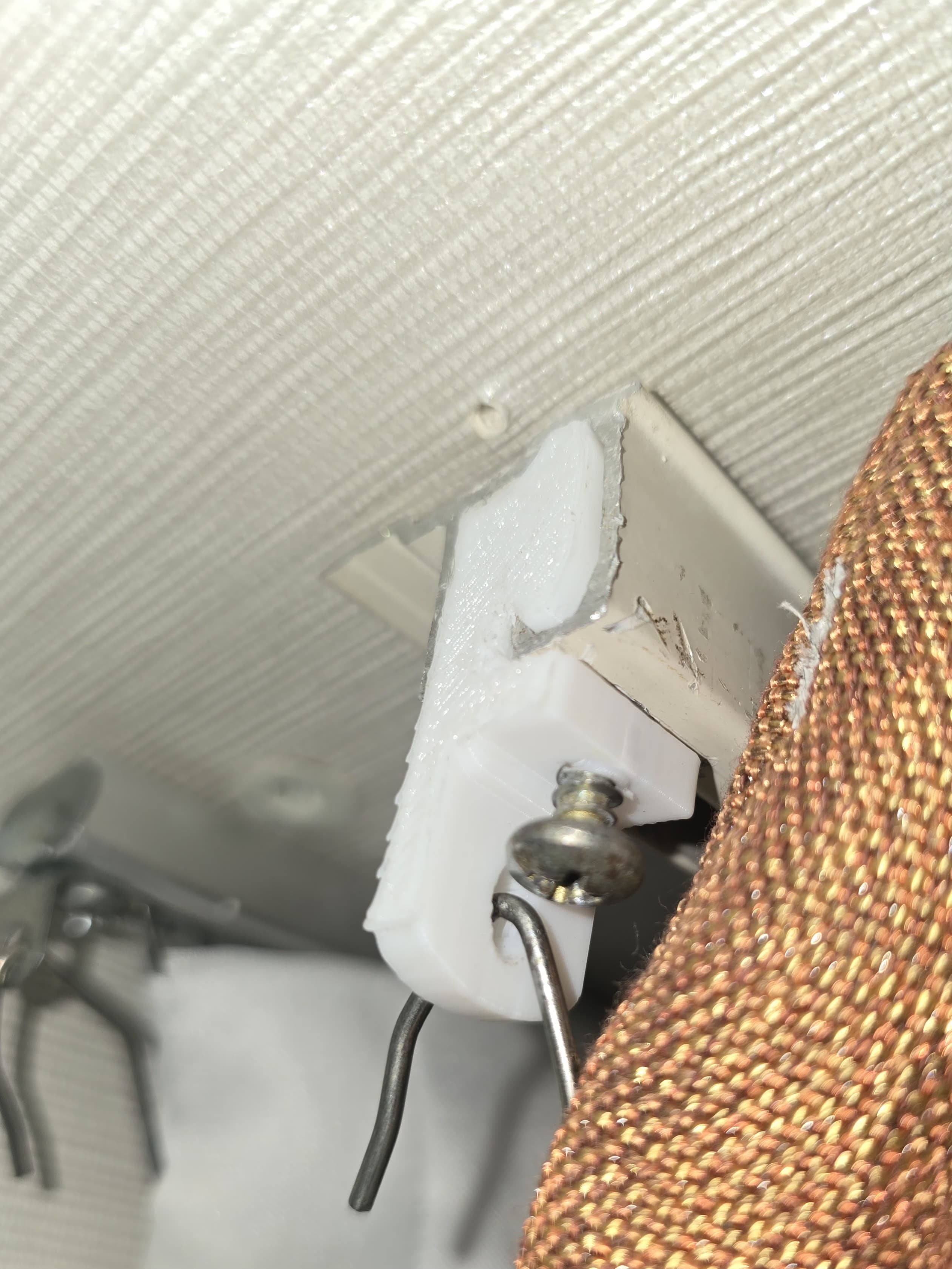 Curtain Rail End Stopper 3d model
